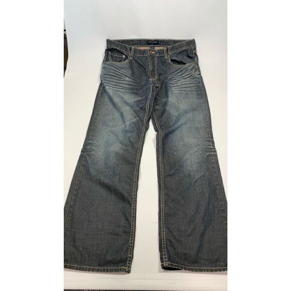 Banana Republic Men's Five-Pocket Full Length High Rise Jeans Blue Size 36/32 - Picture 1 of 8